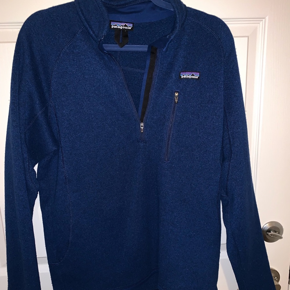 Patagonia better sweater navy medium